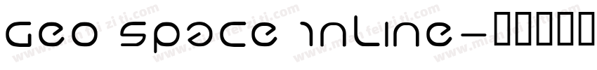GEO Space Inline字体转换